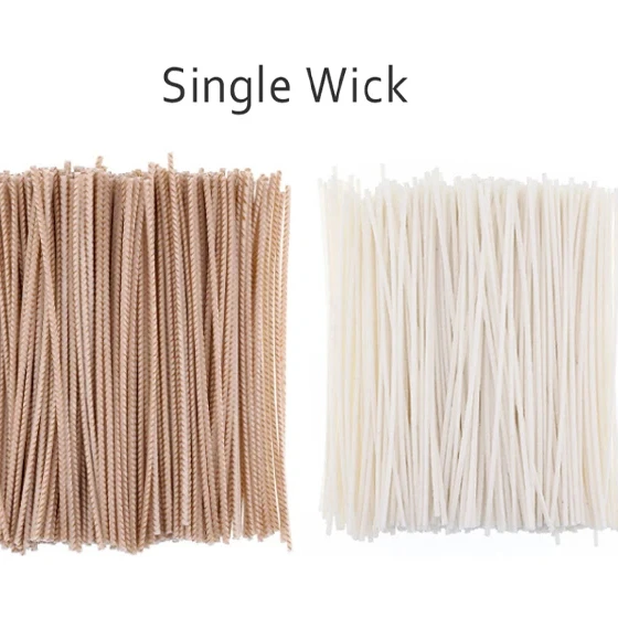 Wholesale Hot Sale Cotton Fiber Smokeless Candle Accessories Candle Wicks For Making DIY Candles