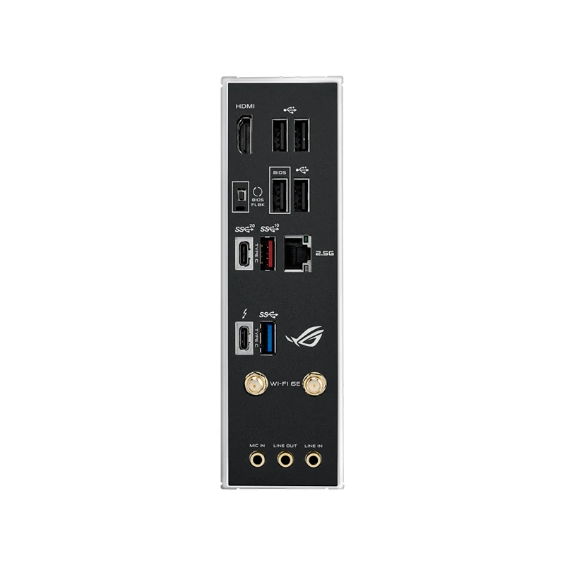 Для ASUS ROG STRIX Z590-I игровой Wi-Fi Z590 2 5 Gb Ethernet два M.2 слотов для карт с радиаторы мини-itx материнская плата