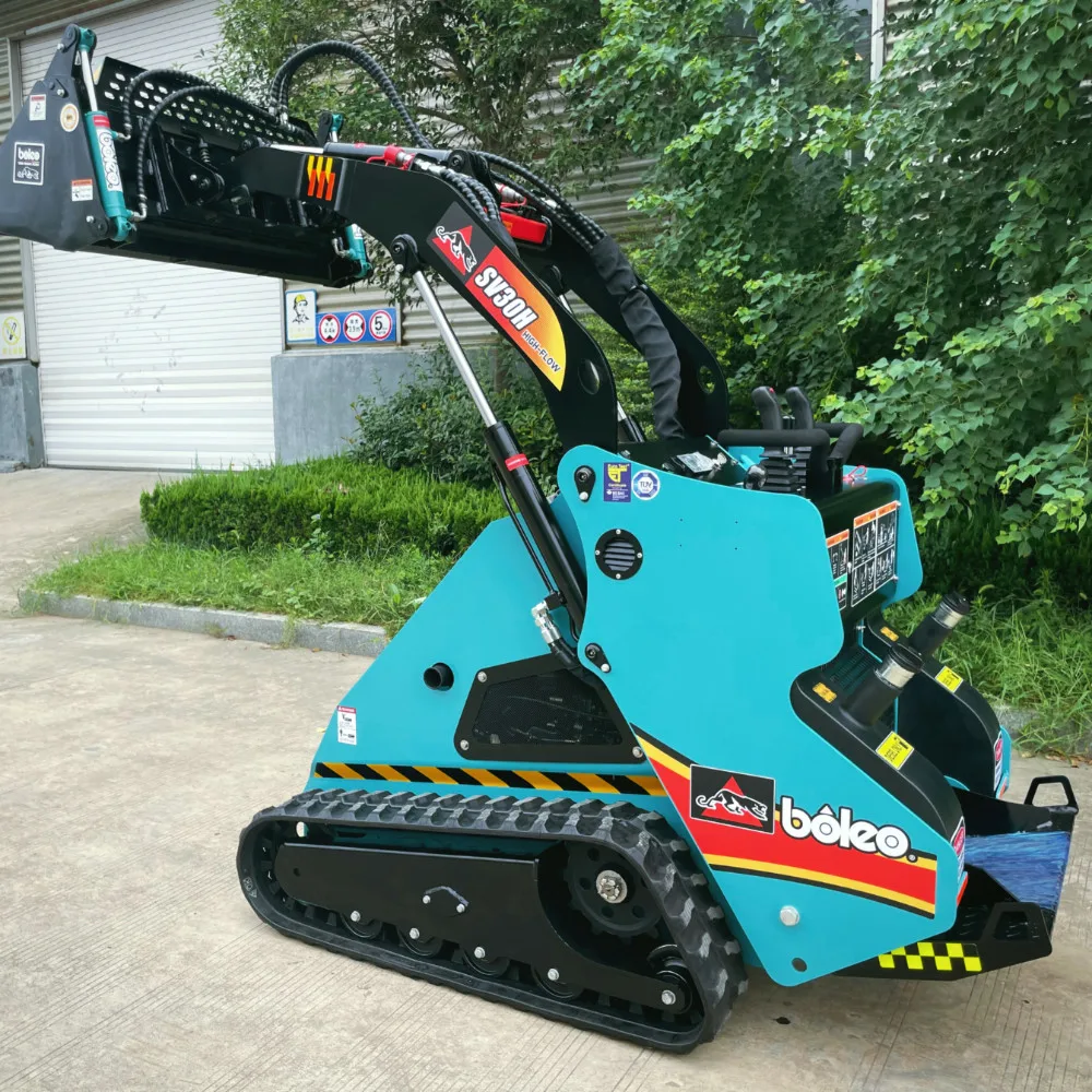 Certificated Fast Shipping Micro Loader Attachments Price Fully Hydraulic Mini Skid Steer Loader