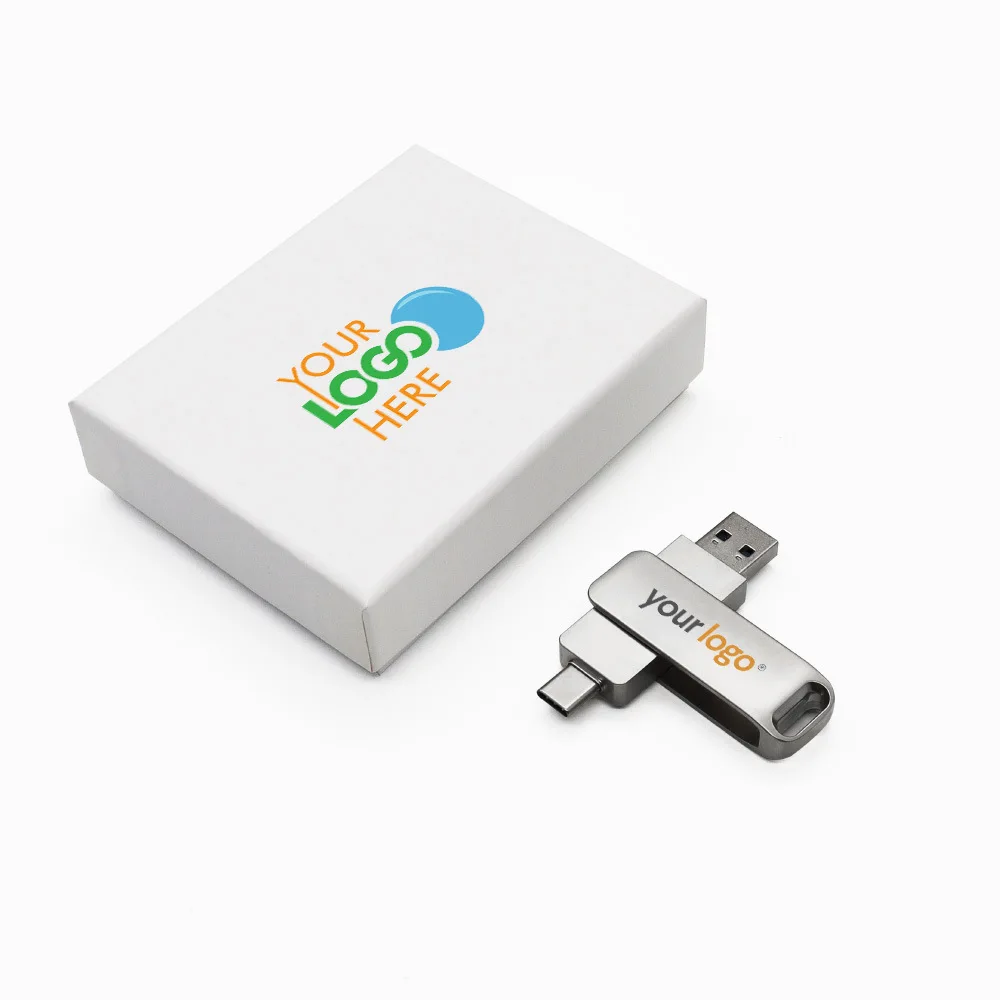Customized 128g 256g 512g 1tb 2tb USB 2.0 3.0 otg usb flash drive type c for computer and mobile phone business gift