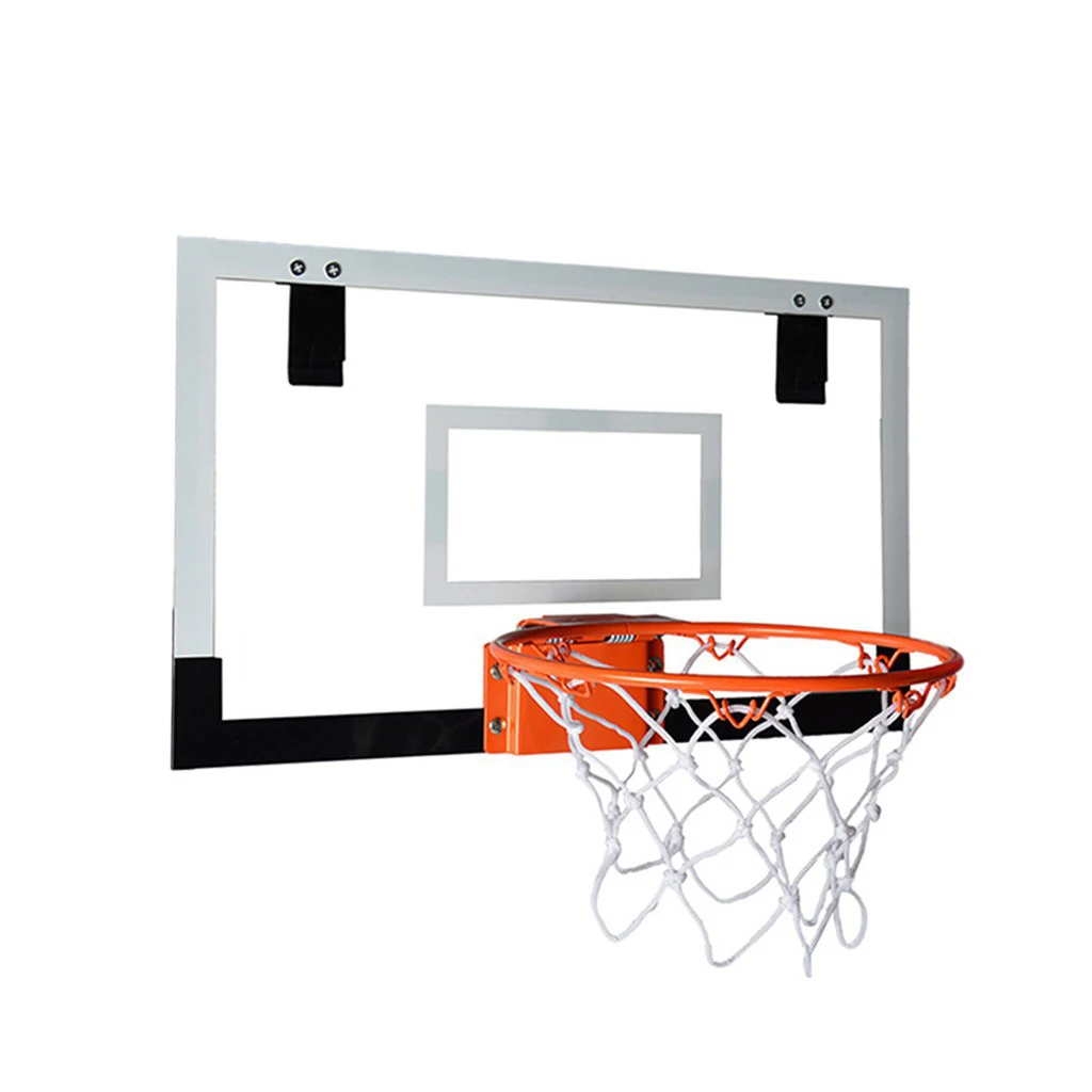 Hot sale 40*30cm 46*30cm mini basketball hoop wall mount home basketball game with hoop
