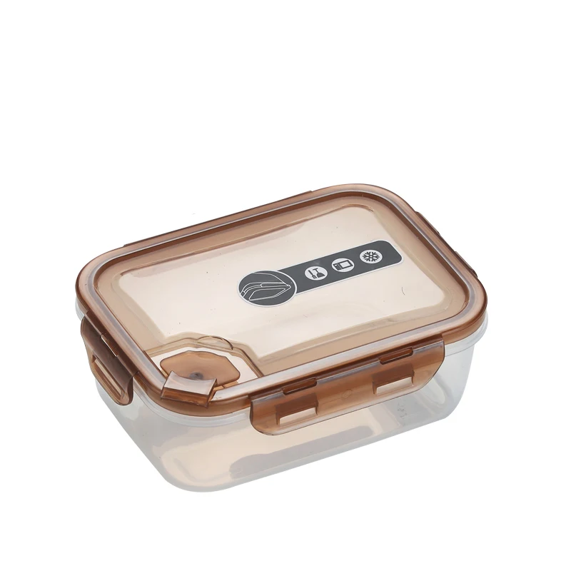 
Microwaveable crisper set airtight box plastic food storage container with lock 