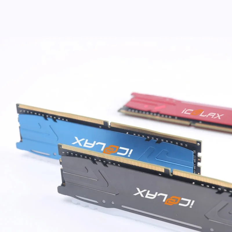 Игровой ПК Icoolax заводская цена оперативная память Ddr3 Ddr4 4 ГБ 8 16 2400 МГц 2666 Rgb ОЗУ радиатор для настольного