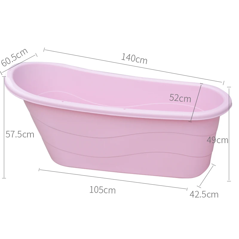 Customized Printed Modern Plastic Bathtub Adult Portable Indoor Bathtub For Adults