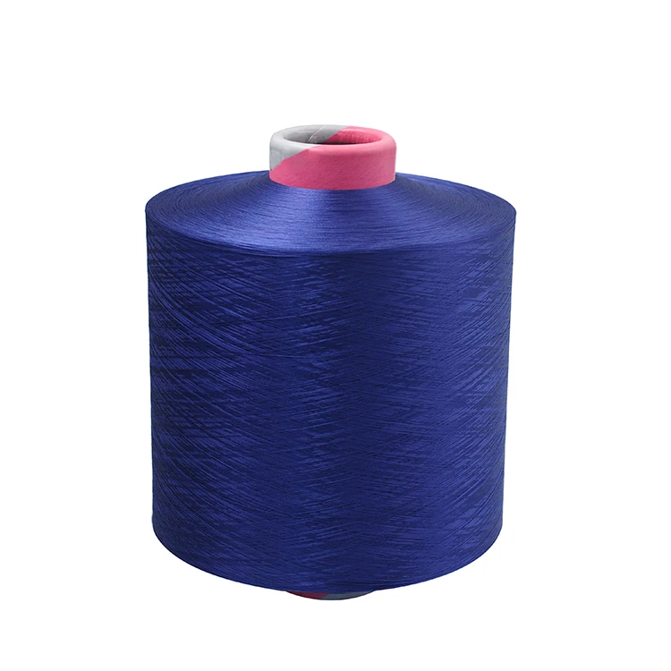 100% Polyester  Yarn Dope Dyed DTY 300D/96F SD/TBR NIM/HIM