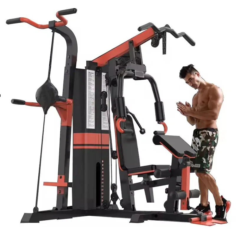 Hot Sale Unisex 3 Station Multi-Functional Home Gym Equipment Versatile Strength Fitness Training Tool for Bodybuilding Gym Rack