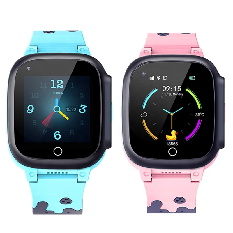  4G SmartWatch Детские умные часы водонепроницаемый GPS + WIFI LBS трекер часы-телефон SOS Видеозвонок для детей анти-потерянный монитор