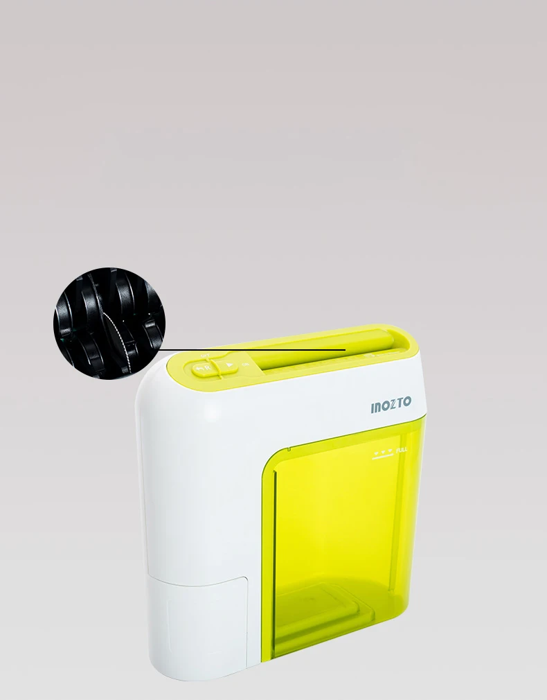 Customized Office Household Plastic 2L Transparent Shredder Small Portable Electric Shredder for Document, Mail, Staple