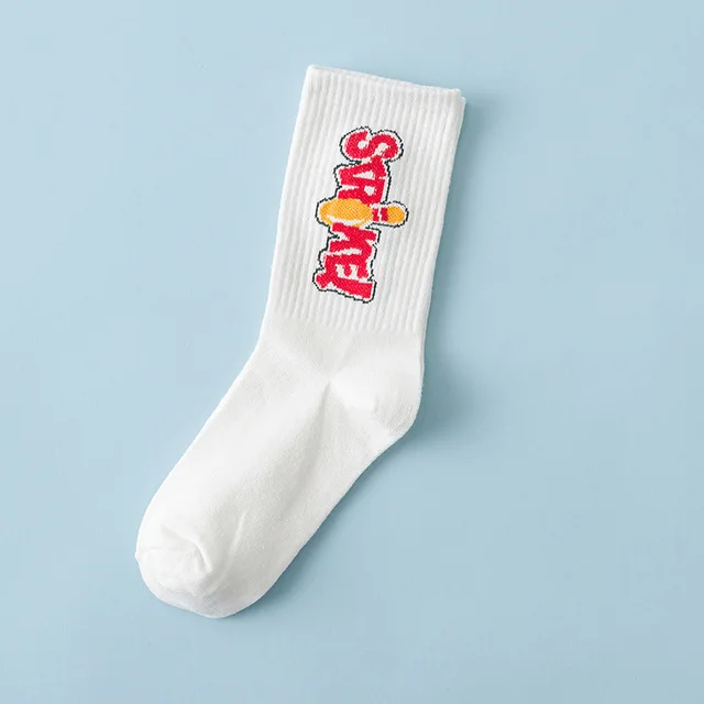 TKing Custom Design Knit Logo Socks Wholesale Custom Made Men Socks Customised Cotton Socks