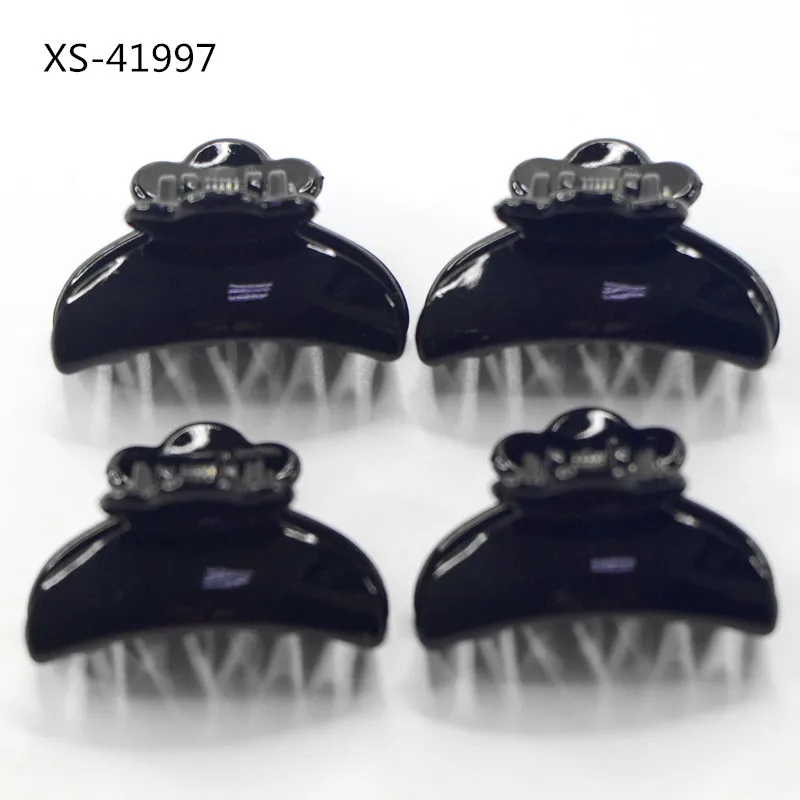 Fashion New design acrylic hair claws wholesale price korean hair clip acetic acid ladies fancy acetate heart hair claw for girl