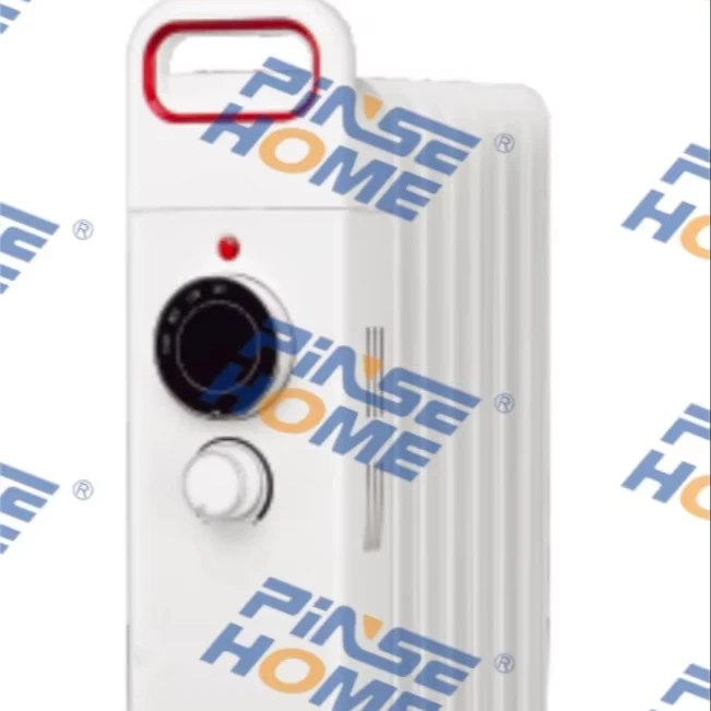 1500W Oil Heaters Radiator 7 heating elements Three powers LED Operating Lights Adjustable thermostat Overheating protection
