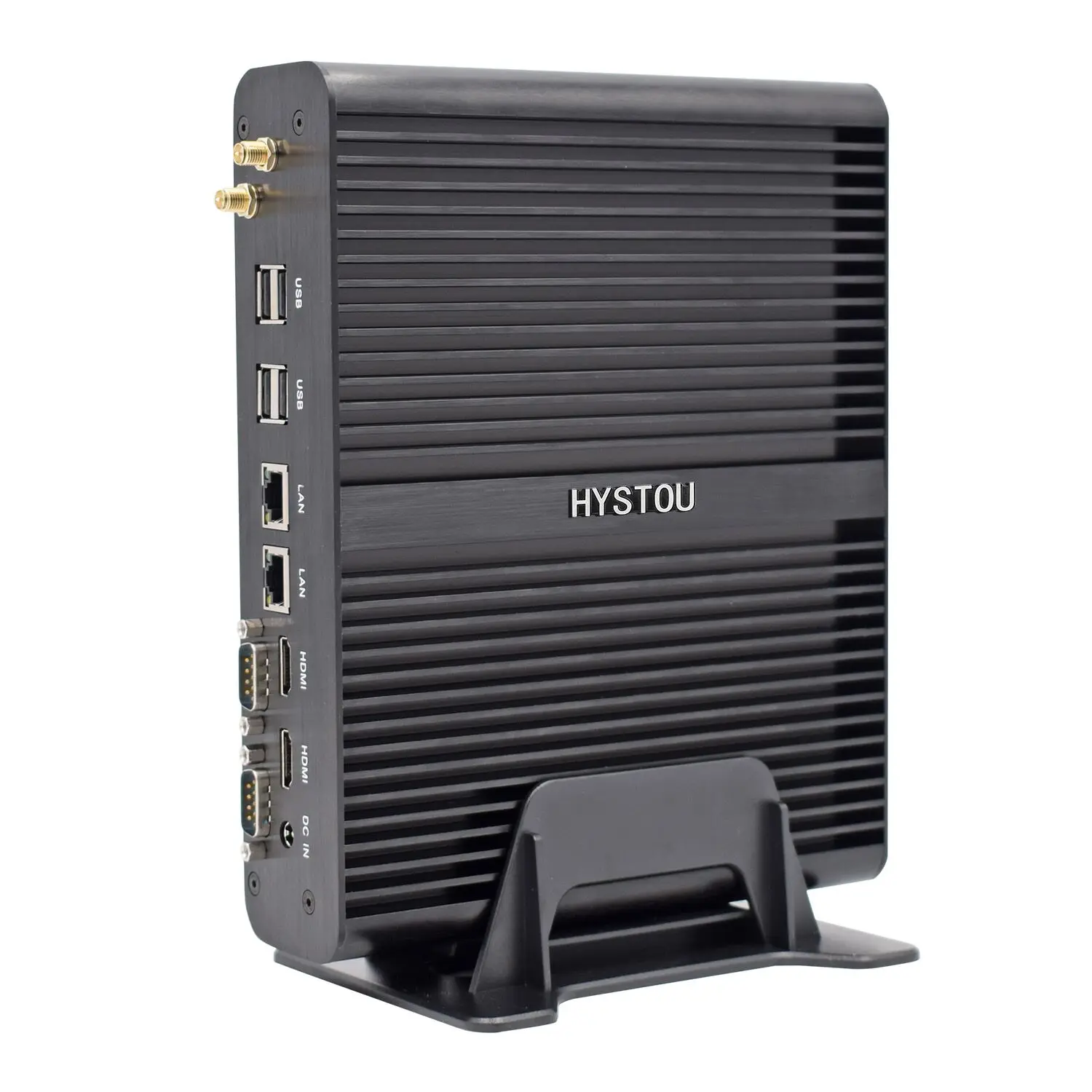 Cheap Mini Computer Fanless 2HD Display Computadora Escner Core I7 5500U Barebone Industrial PC