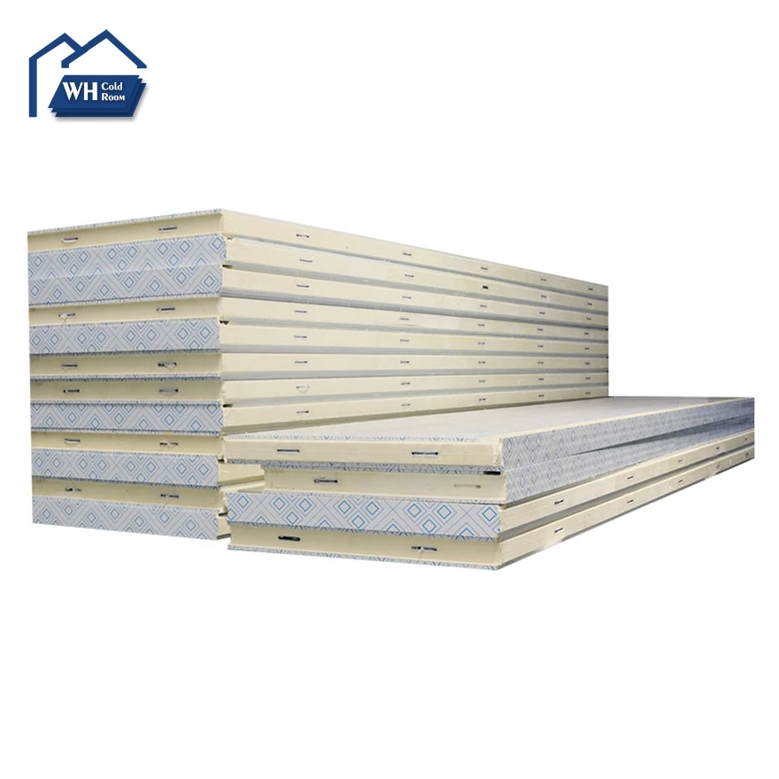A large order of thermal insulation and fireproof PU edge rock wool sandwich roof panel