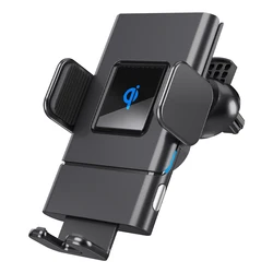 Hot Sale Car Accessories Qi Standard 15W Fast Charging Wireless Mobile Car Charger For Range Rover Sport