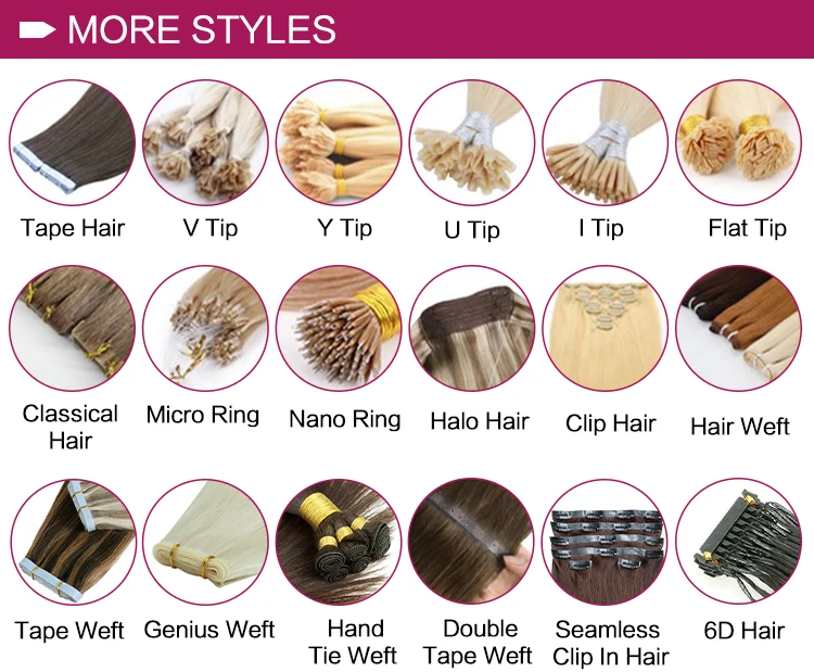 FH pre bonde hair extension keratin u tip remy Russian double drawn u tip straight hair extension