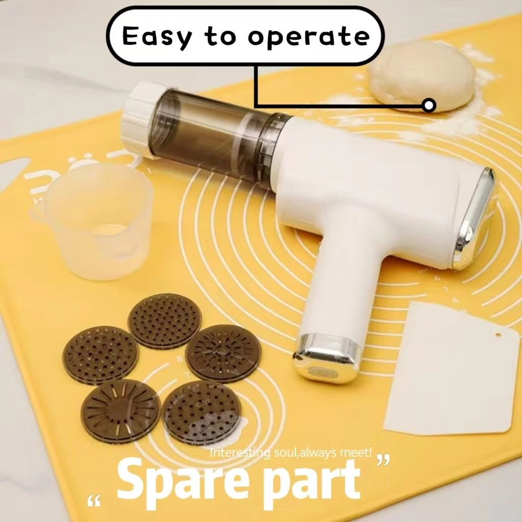 Home Use Small Automatic Electric Instant Noodle Maker Portable Cordless Recharging Pasta Handheld Making Machine