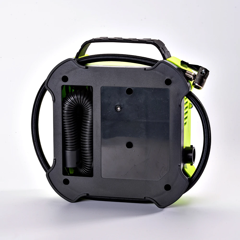 12v digital tire inflator, 160psi car air compressor, multi-purpose car air pump with vacuum function