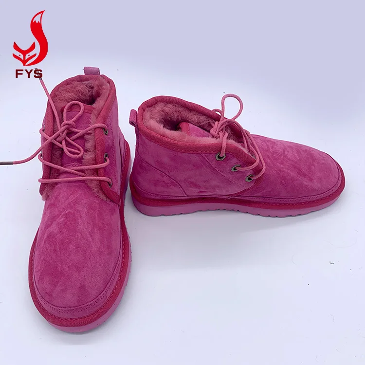 Best Selling Australia Women Classic Boots Outdoor Lace Up Neumel Snow Boots For Women