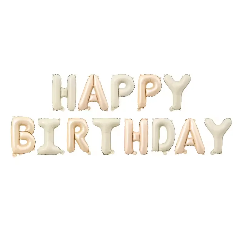 New 40 inch letter foil balloons and 14 inch letter balloons from A to Z birthday letter party decoration balloons