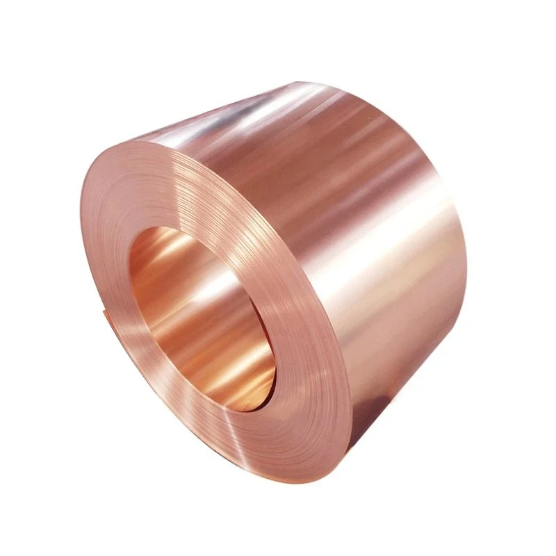 0.02mm 0.03mm 0.04mm 0.05mm C1100 pure etp copper strip tape roll copper brass strip