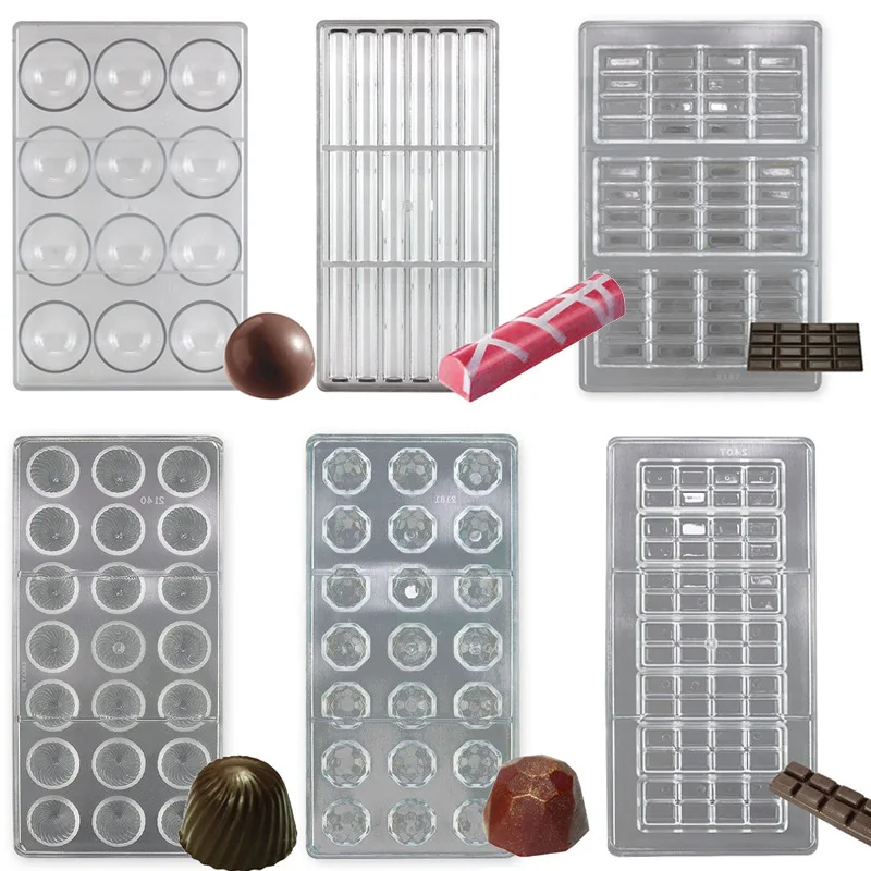 Transparent 24 Half Ball Shaped Ps Chocolate Moulds Sweet Candy Diy Bakewarre Baking Mold Chocolate Plastic Mold