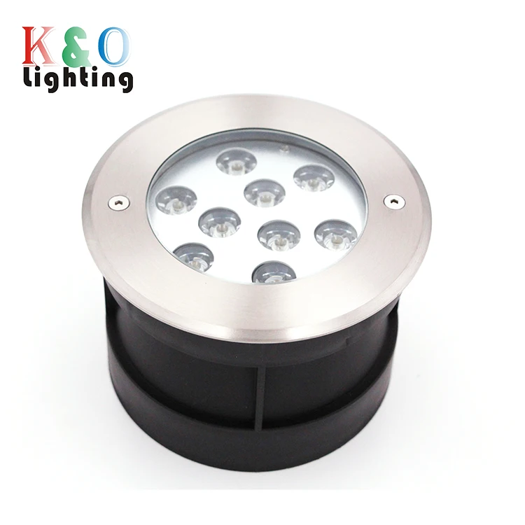 IP68 3W 6W 9W RGB RGBW Spotlight Led Inground Light 24V Outdoor In-water Light for Yard Garden