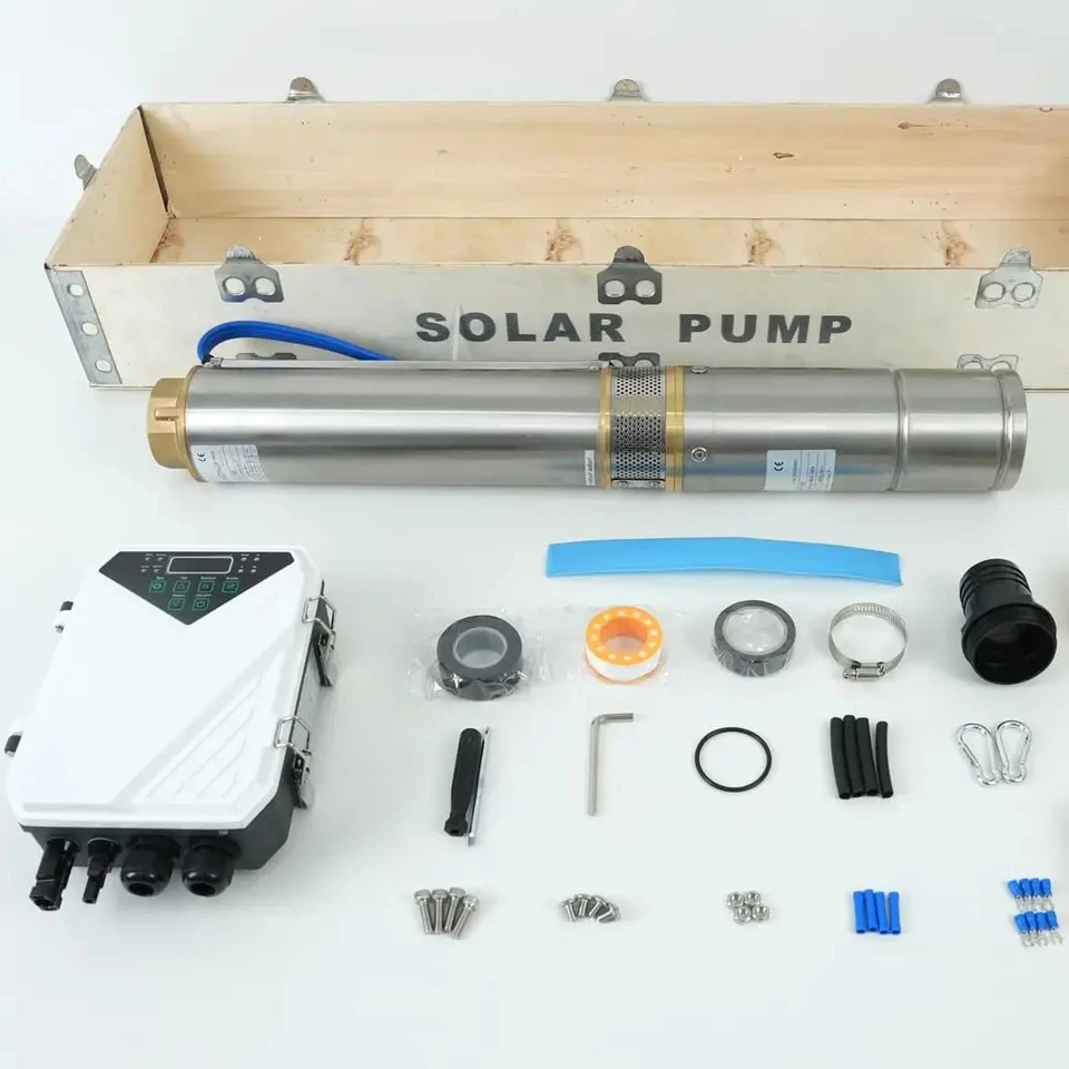 HARS DC 48V 600W  Plastic impeller Solar Submersible deep well Water Pump Kit For Agriculture PUMP SOLAR  SOLAR PUMP WATER