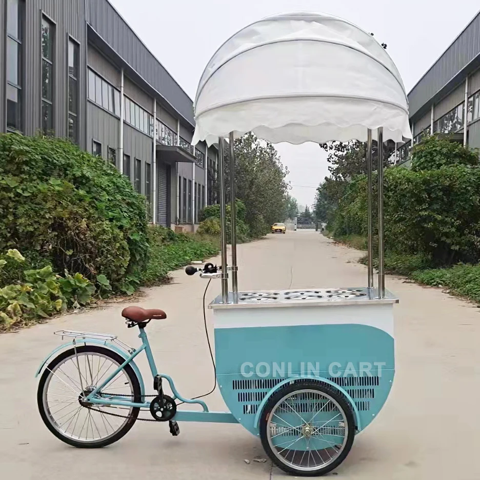 Factory  price portable bike for sell ice cream customized ice cream bicycle  for sale