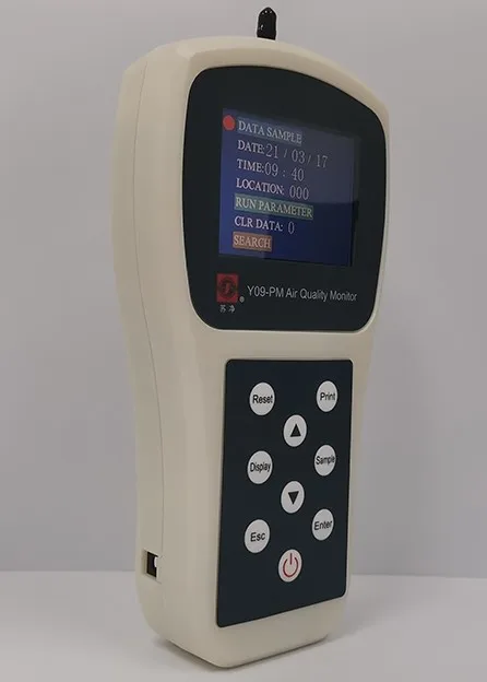 Y09-3016 лазерный Airborne счетчик частиц для чистых комнат