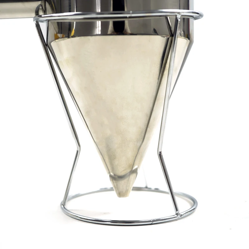 Pouring Dispenser Funnel Cupcake Waffle Cake Dough Handheld Stainless Steel 600 ML Piston Funnel