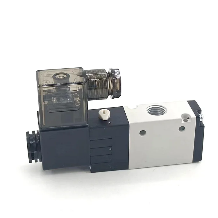 Electrical 3V210-08 AC220V  24V 12V 5 Way 2 Position Pneumatic Air Control Solenoid Valve