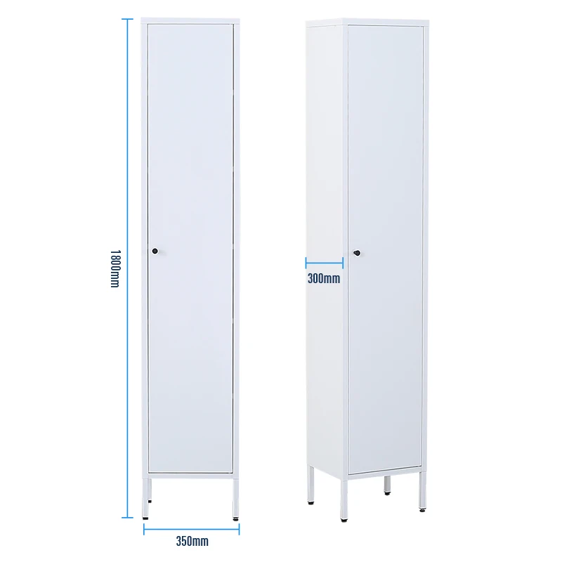 
One single door sales baby bag factory employee smart mirror safety locker spy steel metal iron cabinet locker storage furniture 