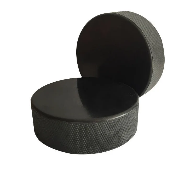 High Quality Logo Printing/Debossed Rubber Ice Hockey Puck For Sport Events
