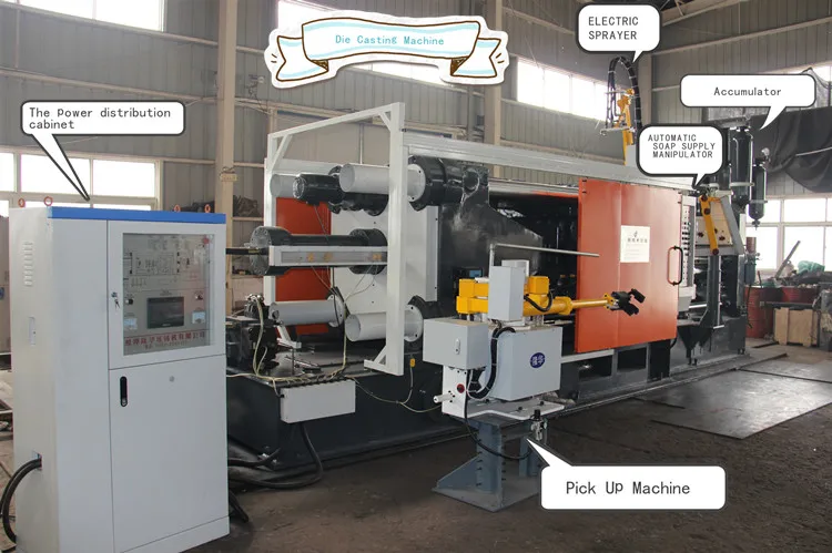  2000T Pressure Die Casting Machine Injection