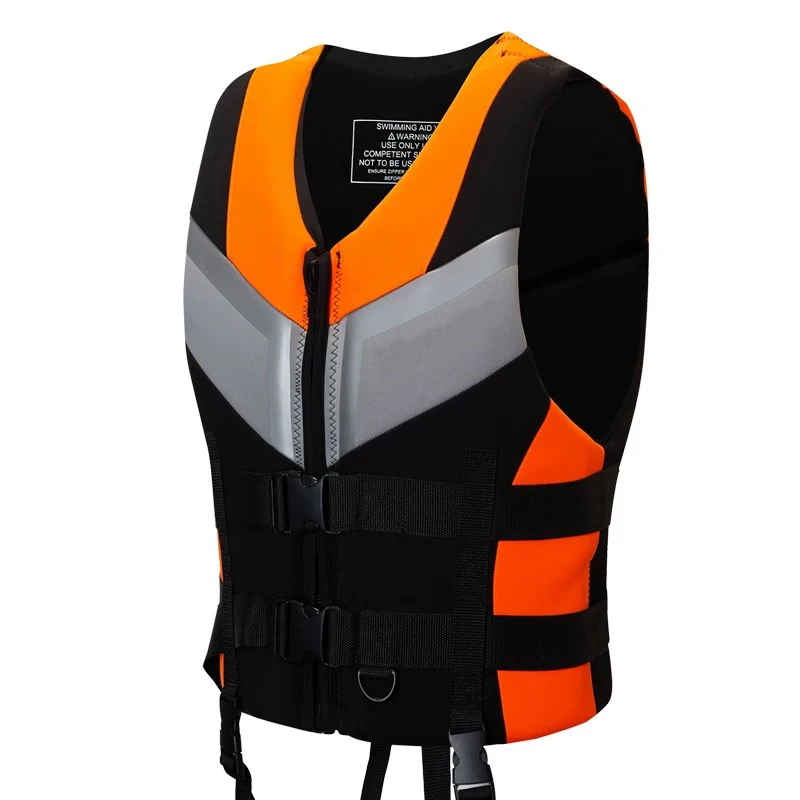 Unisex Neoprene Fabric Float Summer Water Play Safety Life Jacket Manufactured with EPE Foam Material