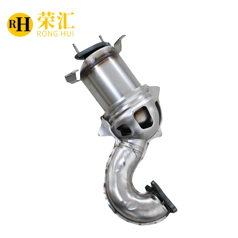 XG factory supply aftermarket direct fit front exhaust catalytic converter for Volkswagen VW golf 4 1.4T  FAW