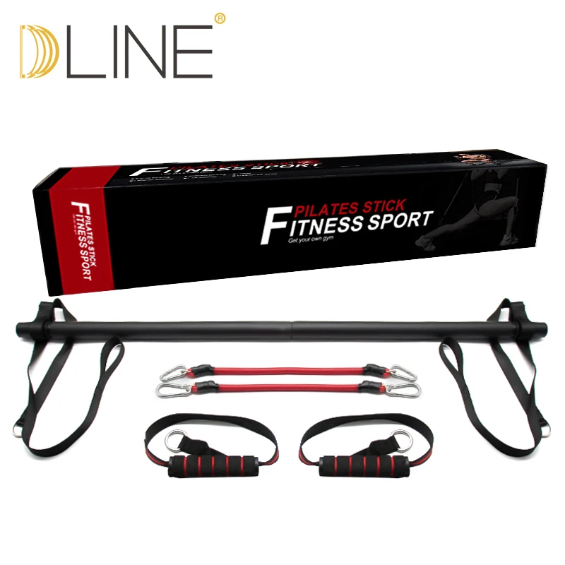 New Design Adjustable Portable Exercise Pilates Stick Kit Yoga Bar