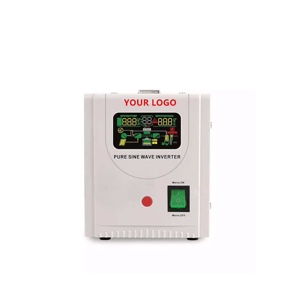 low frequency toroidal transformal 500VA 800VA 1000VA dc 12v to ac 220v solar hybrid inverter offgrid solar inverter for home
