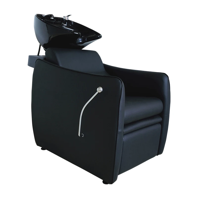 Высококачественная Античная Складная стойка для мытья шампуня, раковина и стул, кровать для шампуня в стульях для шампуня