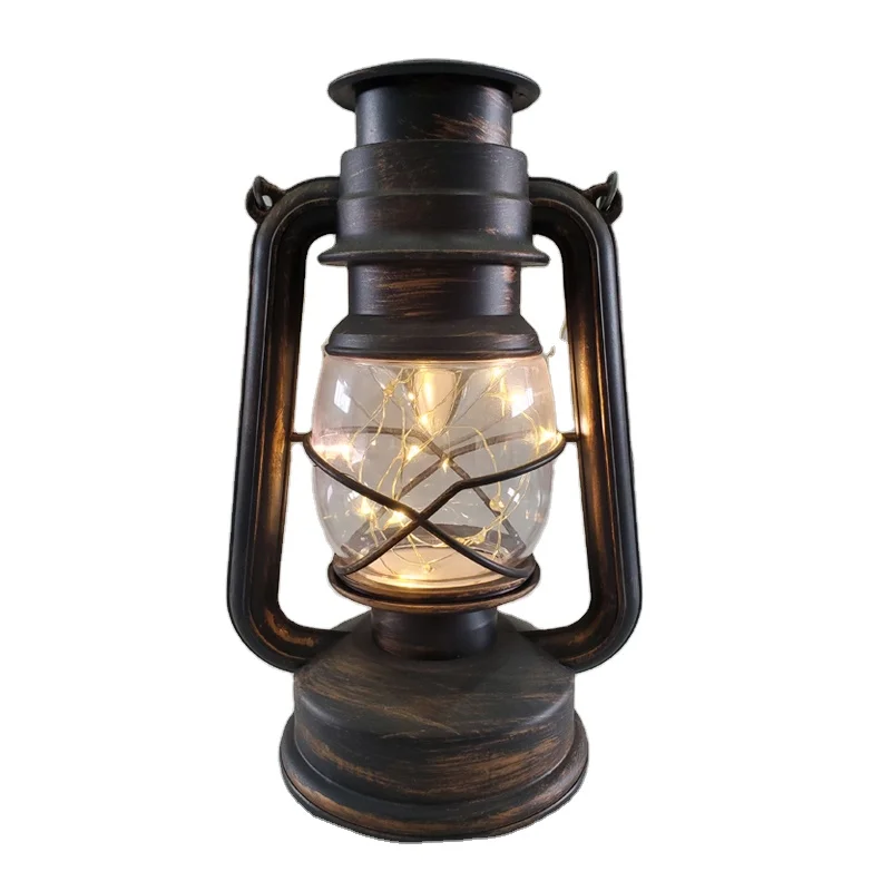 2022 Bar Decoration Retro Camping Lantern Desktop Lamp Outdoor Camping Lamp