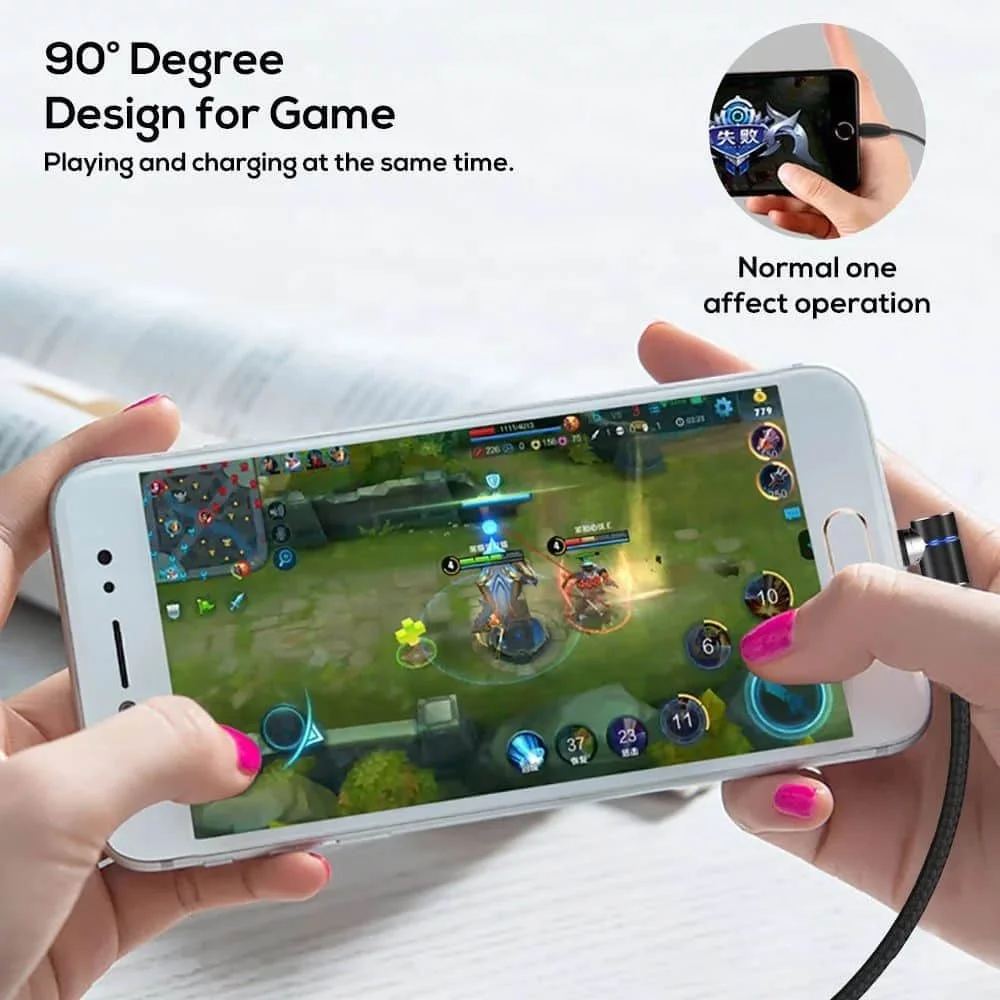 
Weekly Deals Free Shipping 3 in 1 Magnetic Charging Cable for iPhone and Android 