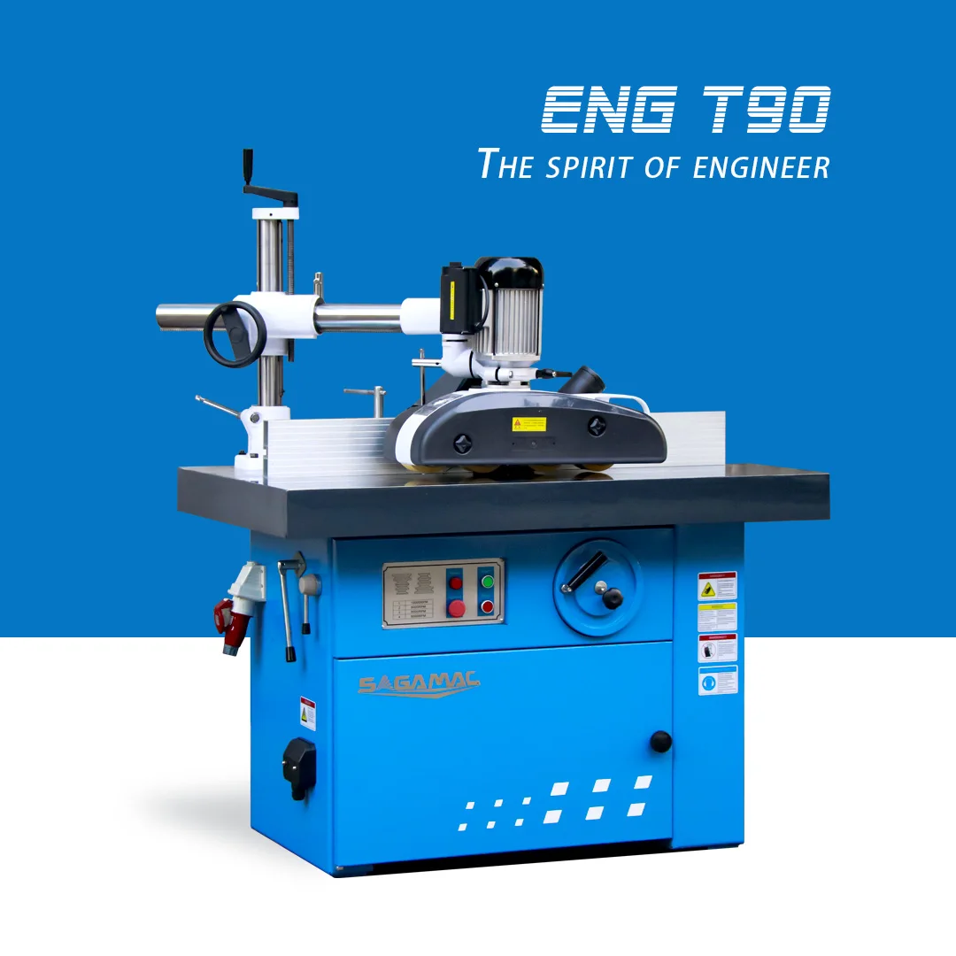 SAGA CE European quality Heavy Duty single spindle moulder wood shaper spindle moulder machine