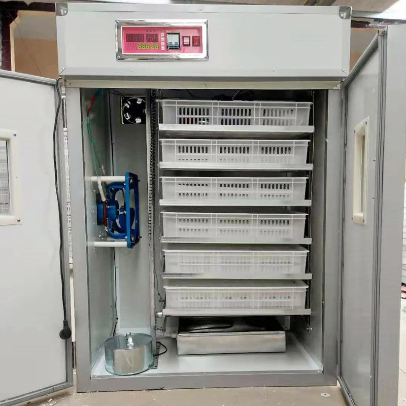 Full Automatic 528 Eggs Mini Poultry Chicken Hatching Machine Incubadoras Egg Incubator for sale