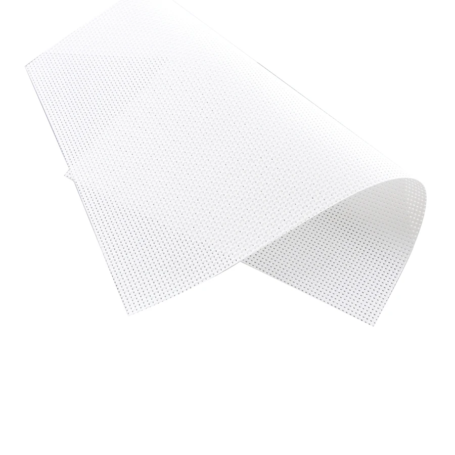 Coated Block Out Mesh Flex Banner Outdoor Advertising Printing Material Pvc Printing Materials