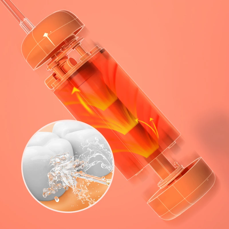 Ipx8 Portable Rechargeable Cordless Dental Oral irrigation Water Flosser teeth cleaning for Travel