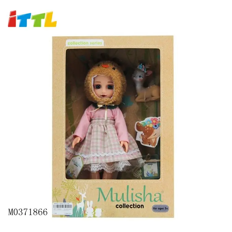 Vinyl toys doll lovely princess doll fashion gift decor pretend play doll for kid girls