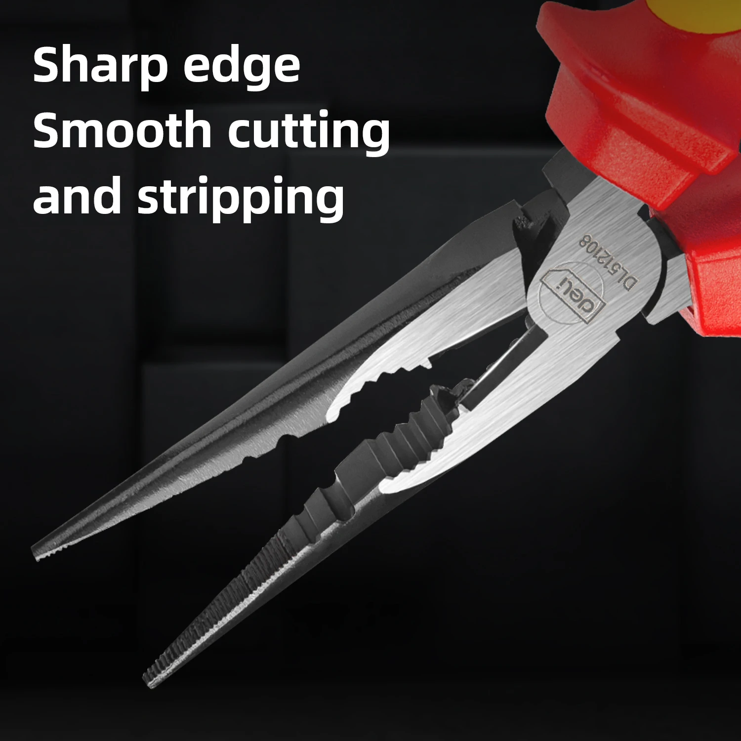 Deli Tools DL512108 лучшая цена 6 дюймов 8 функция использования изолированных длинных