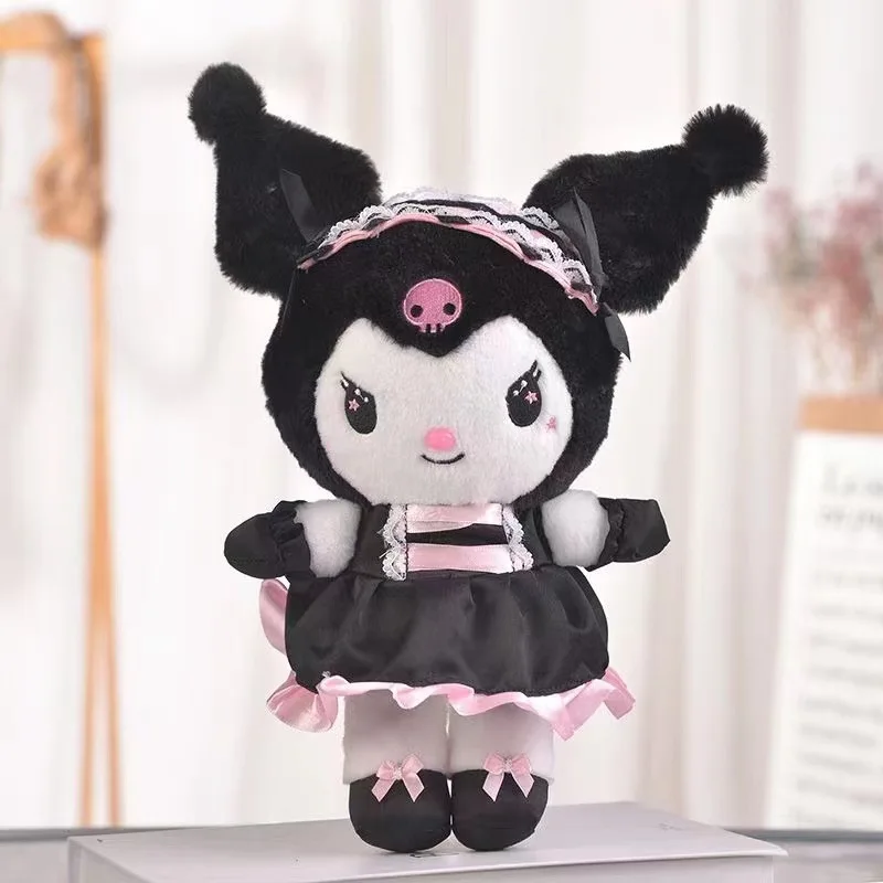 Kuromi cute plush toy  sanrio plush kuromi  plush figure toys for girls My Melody dolls wholesale