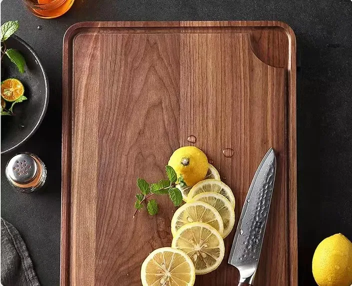 Wholesale Factory Fruit Vegetable Board Custom Acacia Wood Charcuterie Board Cheese Tray with Driped groove