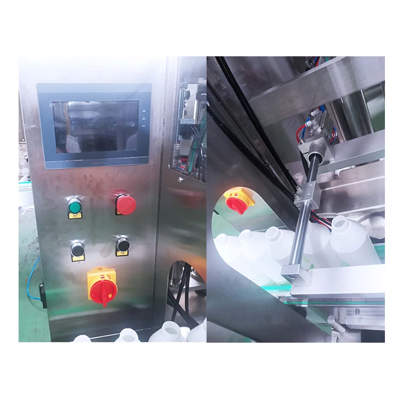 Automatic Liquid Soap Body Lotion Shampoo Paste Honey Gel Sauce Bottle 8 heads Filling Machine Production Line